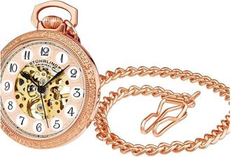Stührling Legacy Rose Gold-tone Dial Mens Watch M15586