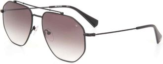 John Varvatos Grey Gradient Pilot Mens Sunglasses SJV570 0BLA 58
