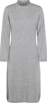 Fabiana Filippi Abito a maniche lunghe - Grigio