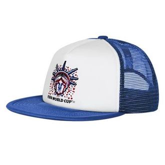 Outerstuff Mens Outerstuff White/Royal USMNT Defender Adjustable Trucker Hat at Nordstrom