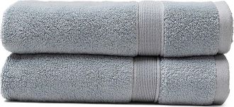 Cozy Earth Luxe Set of 2 Hand Towels in Harbor Mist at Nordstrom