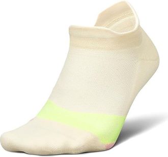 Feetures Elite Light Cushion No Show Tab No Show Socks Shoes Sandy Melon : LG (US Mens Shoe 9-12 - Womens Shoe 10-13), Nylon/Spandex