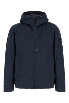 Stone Island Midnight Blue Polyester Padded Jacket