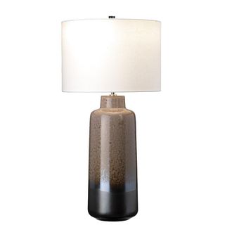 Netlighting Maryland 1 Light Table Lamp Ceramic E27 in White