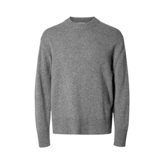 Selected Uomo, Maglie, Grigio, M, new