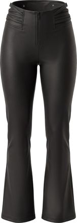 Freddy WR.UP mini flare similpelle vita alta con dettagli incrocio