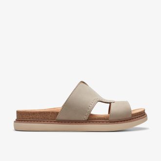 Clarks Arwell Walk Stone Nubuck