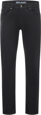 MAC Broeken Stoffhose MAC Arne, Herren, Gr. 35, L&auml;nge 30, blau (midnight blau ppt), Web, Obermaterial: 96% Baumwolle, 4% Elasthan, unifarben, regular fit kn&ouml;chell