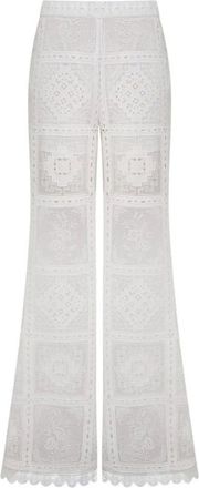Zimmermann Mujer, Pantalones, Blanco, Talla: XS