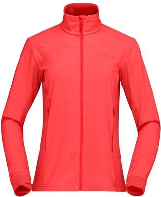 Norr&oslash;na Falketind Warm2 Jacket Fleecejacke f&uuml;r Damen | rot