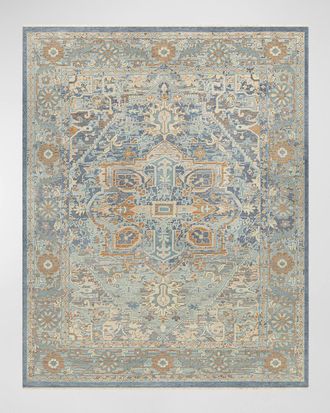 Surya Rugs Cappadocia Pale Blue Hand-Knotted Rug, 8 x 10