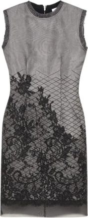 Alexander McQueen Alexander McQueen Jurken - Dames - Jurken - Zwart - Maat: S