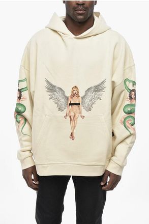 Palm Angels Brushed Cotton Hoodie PIN UP size Xl