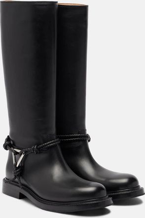 Bottega Veneta James leather knee-high boots