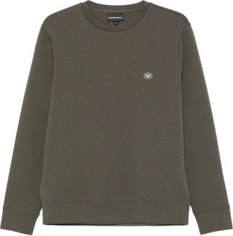 Emporio Armani Cotton Crewneck Sweatshirt