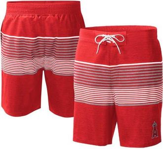 G-III Sports by Carl Banks Mens G-III Sports by Carl Banks Red Los Angeles Angels Coastline Volley Swim Shorts at Nordstrom, Size Xx-Large