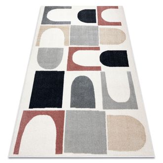 RugsX RugsX Fusion Rug in White | Size: 160 cm x 220 cm