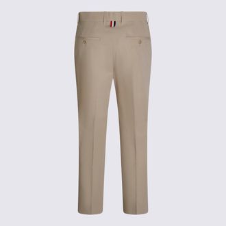 Thom Browne Womens Trousers Beige _100 % Co