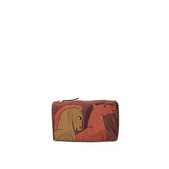 Inou&iuml; Editions Tassen, Dames, Oranje, ONE Size, Leer, Case S Cavale