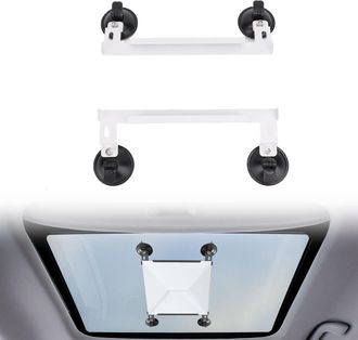 Infinite Potente Supporto Portatile Per Mini Ricevitore Di Segnale Con Ventosa Bianca Per Tetto/tetto Apribile In Vetro, Acciaio/abs