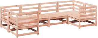 vidaXL 6 Piece Garden Sofa Set Solid Wood Douglas Fir vidaXL