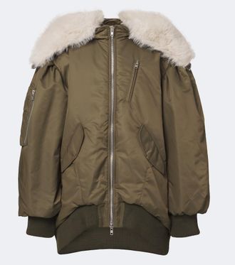 Simone Rocha Oversized bomber jacket
