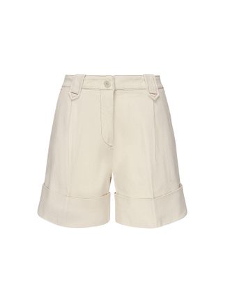 Fay Cotton Shorts With Cuff