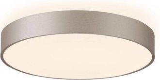 Trade Shop Trade Shop Traesio - Trade Shop - Plafoniera Tonda Led 42w Cct 3000k 4000k Lampada A Parete Luce 3200lm 40cm - Plata