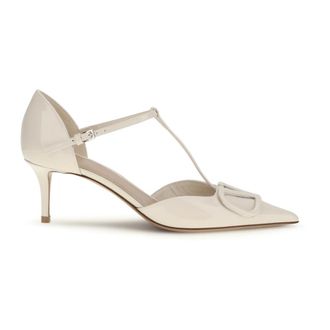 Valentino Garavani D&eacute;collet&eacute; VLogo Signature DOrsay - - Shoes - Donna - Beige - 40 EU