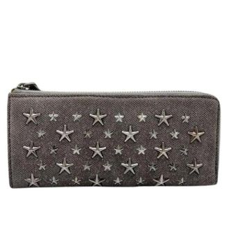 Jimmy Choo London Pre-owned Wallets, female, Green, Size: ONE SIZE Pre-owned Long wallet (bi-fold)