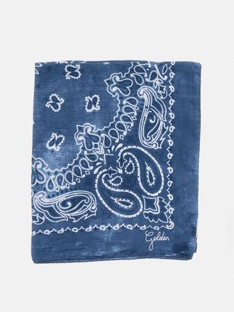 Golden Goose Foulard Golden Goose in seta stampata