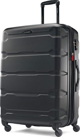 Samsonite Omni PC Checked-Large 28-Inch Hardside Expandable Luggage with Spinner Wheels in Black at Nordstrom