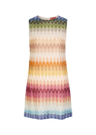 Missoni Patterned Lace Mini Dress - Multicoloured - 46 (UK14 / L)