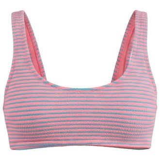 Banana Moon Justin Neonstripes Bikini-Top f&uuml;r Damen | rosa
