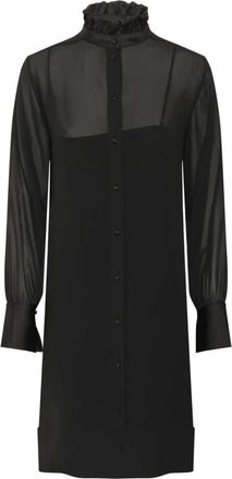 Inwear Dames, Jurken, Zwart, Maat: S Modal