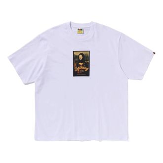 A Bathing Ape Art Print Relaxed Fit Tee White 1K30-110-336-WHITE