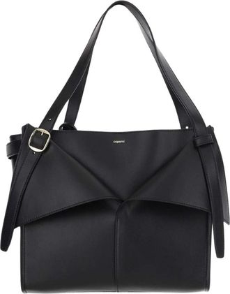 Coperni Leren Tas met Gespdetail - Dames - Handtassen - Zwart - ONE Size - Leer - Tassen