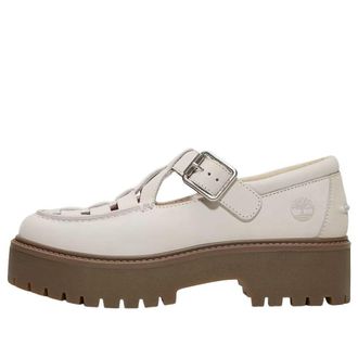 Timberland (WMNS) Timberland Stone Street Platform Buckle Beige Natural Nubuck TB0A4188EX41