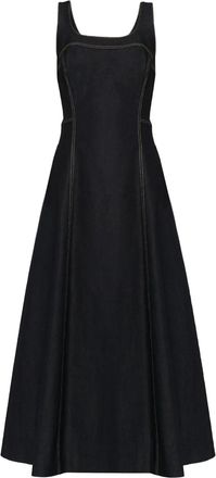 Adam Lippes Abito denim - Blu