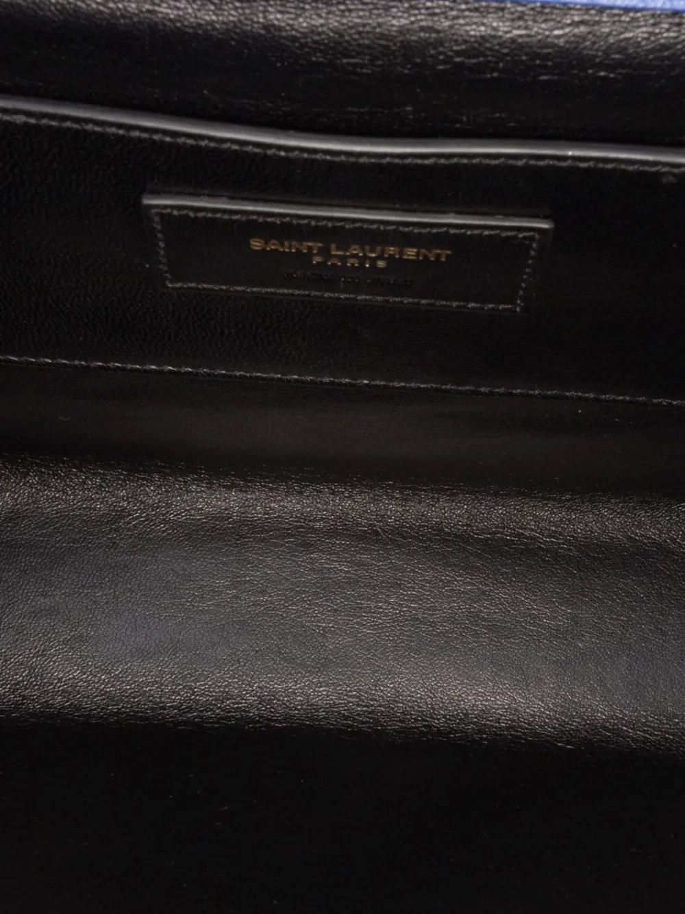 Saint Laurent sac porté épaule matelassé Envelope médium en peau