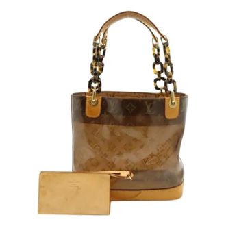 Louis Vuitton Pre-owned Tote Bags, female, Brown, Size: ONE SIZE Pre-owned Monogram Vinyl Tote