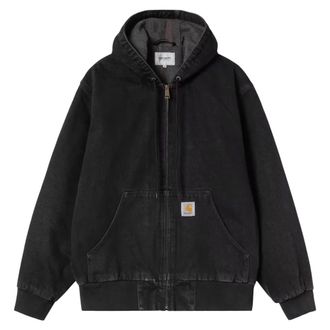 Carhartt Work in Progress Hombre, Sudaderas, Negro, Talla: L
