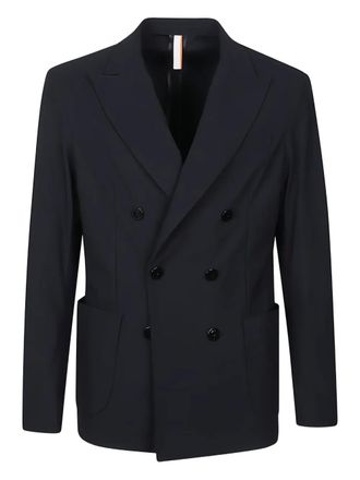 PMDS Premium Mood Denim Superior double-breasted blazer - Blue