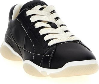 Prada Nappa Leather Sneaker - Black