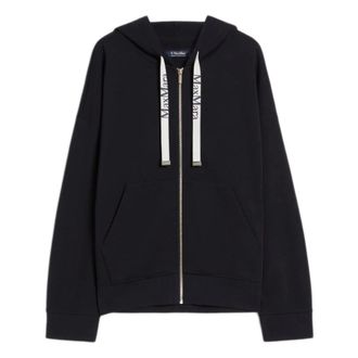 Max Mara Zip-throughs, female, Blue, Size: L S Max Mara Sweaters Blue