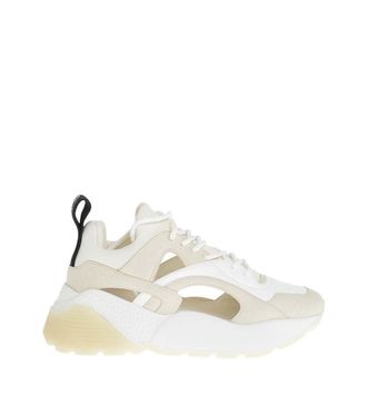 Stella McCartney Beige Leather Sneakers