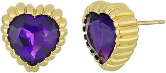 Bony Levy 18K 5.65 Ct. Tw. Amethyst Earrings