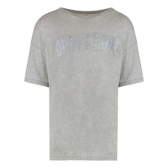 ERL T-Shirts, male, Gray, Size: S Logo Light Jersey Tee