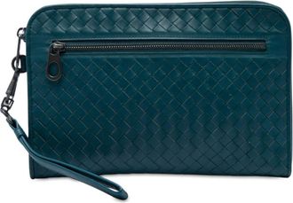 Bottega Veneta Pre-owned Bottega Veneta Nappa Intrecciato Clutch Unisex 2143204970MQ3KUX