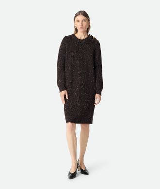 Bottega Veneta Wool English Rib Dress - Bottega Veneta